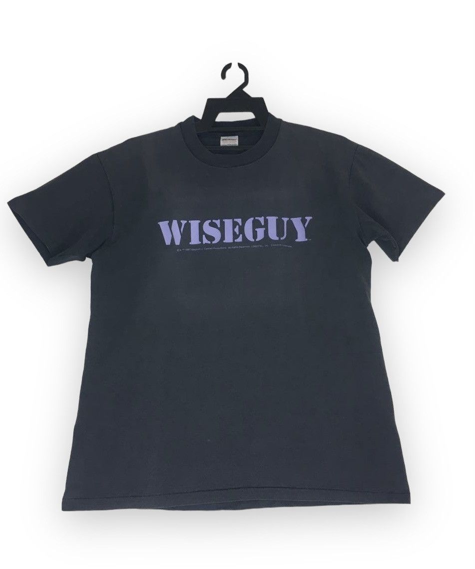 image of Movie x Vintage 1987 Wiseguy in Black, Men's (Size Large)