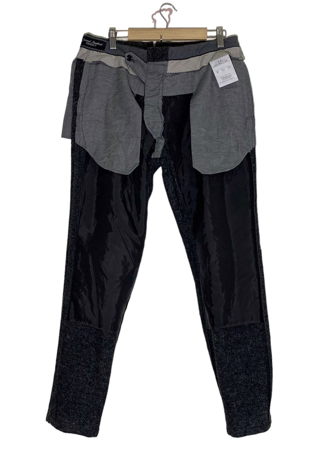 Harris Tweed Vintage Journal Standard TRISECT Wool Herringbone Pants Size US 33 - 7 Thumbnail