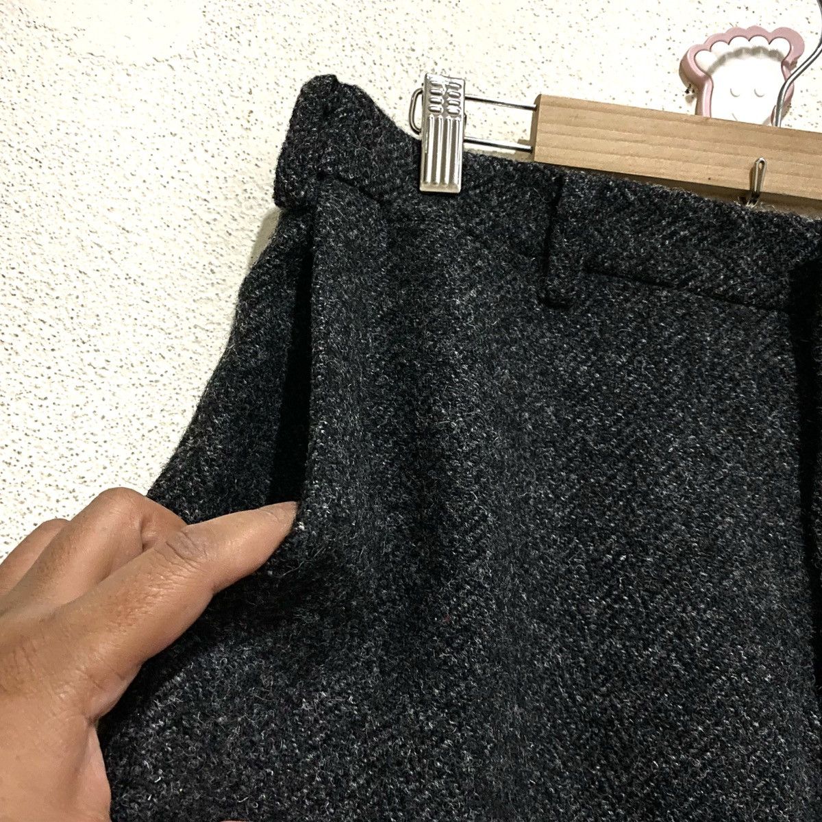 Harris Tweed Vintage Journal Standard TRISECT Wool Herringbone Pants Size US 33 - 2 Thumbnail