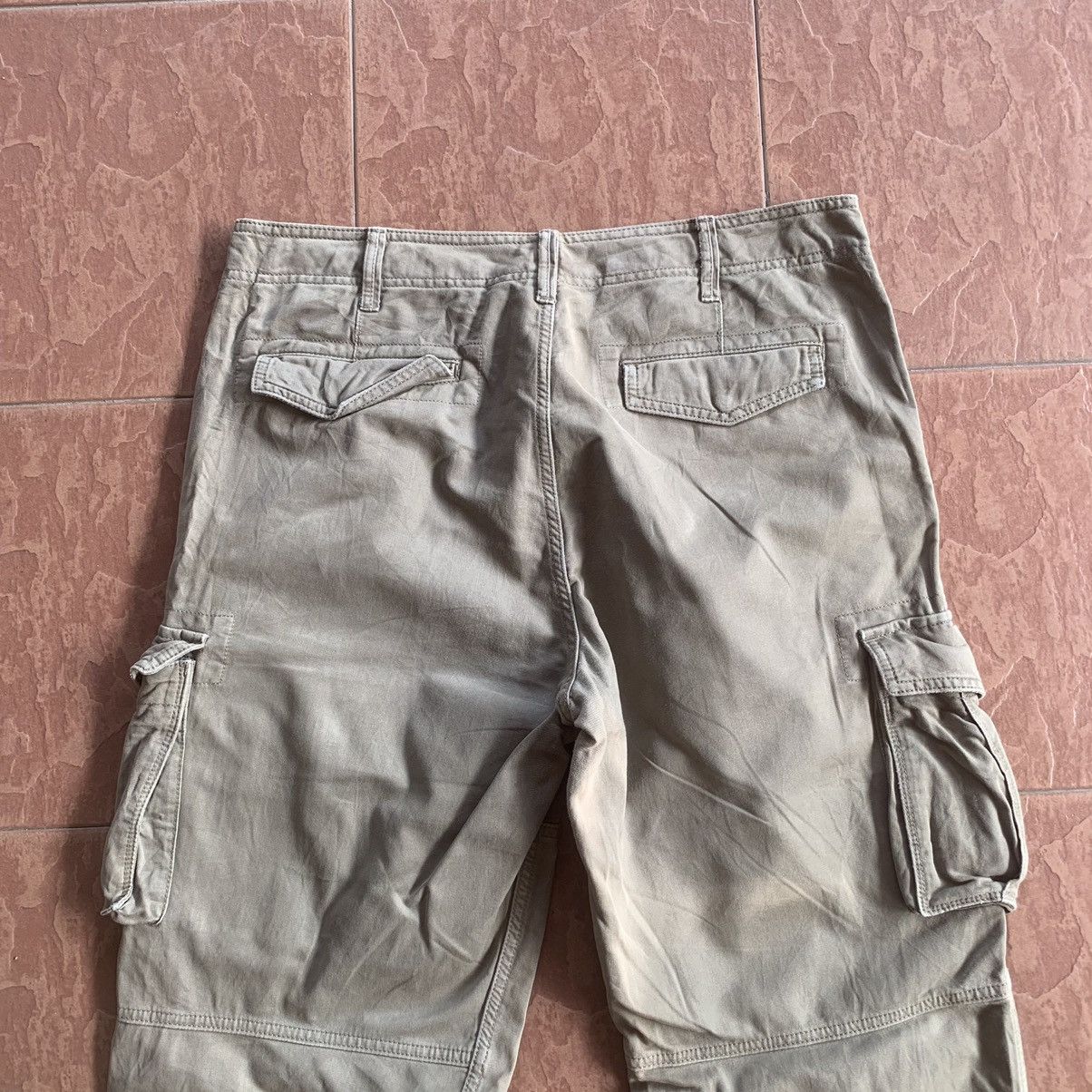 Japanese Brand JAPANESE VINTAGE 34x33 TROUSERS UTILITY HUNTER FADED CARGO Size US 34 / EU 50 - 6 Thumbnail