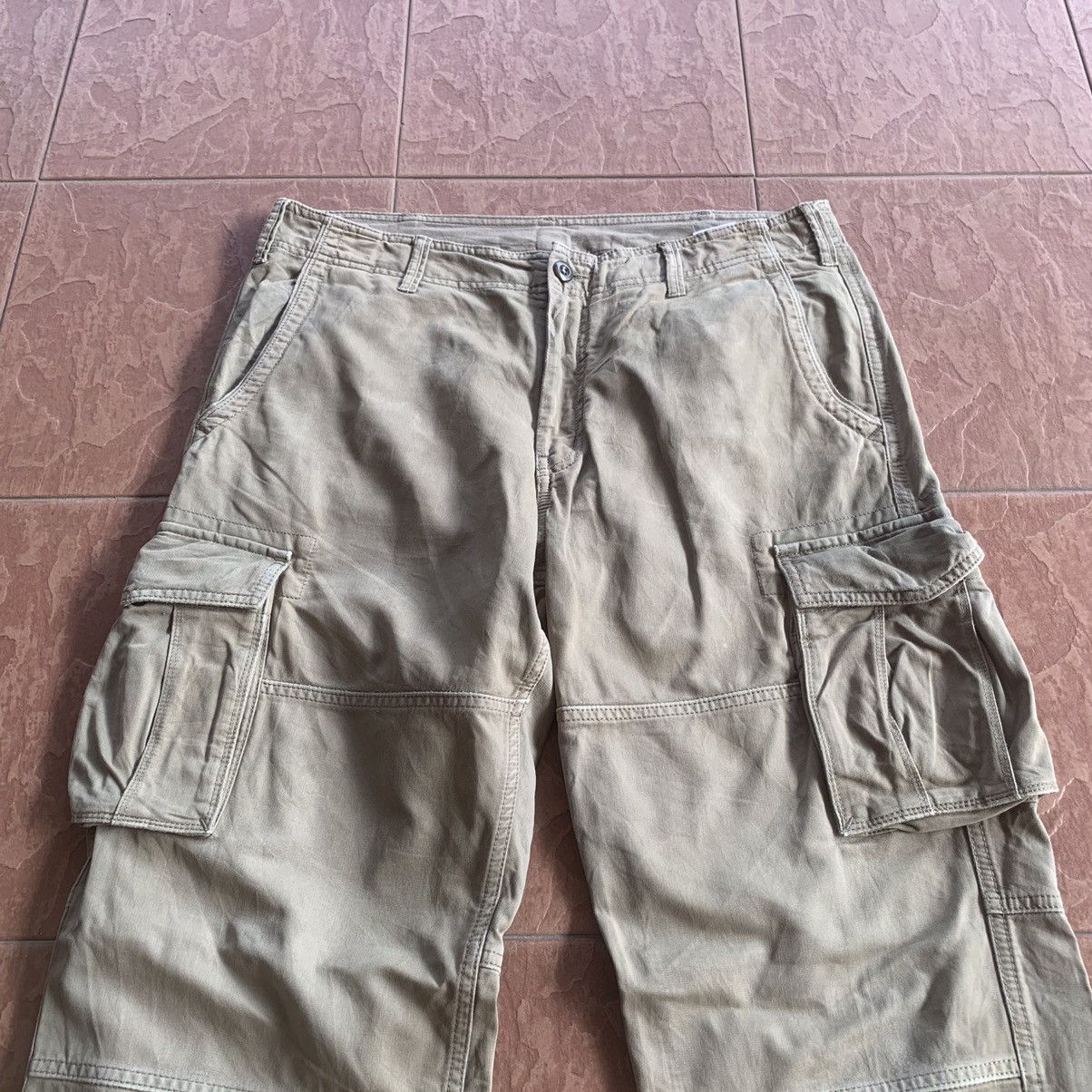 Japanese Brand JAPANESE VINTAGE 34x33 TROUSERS UTILITY HUNTER FADED CARGO Size US 34 / EU 50 - 2 Thumbnail