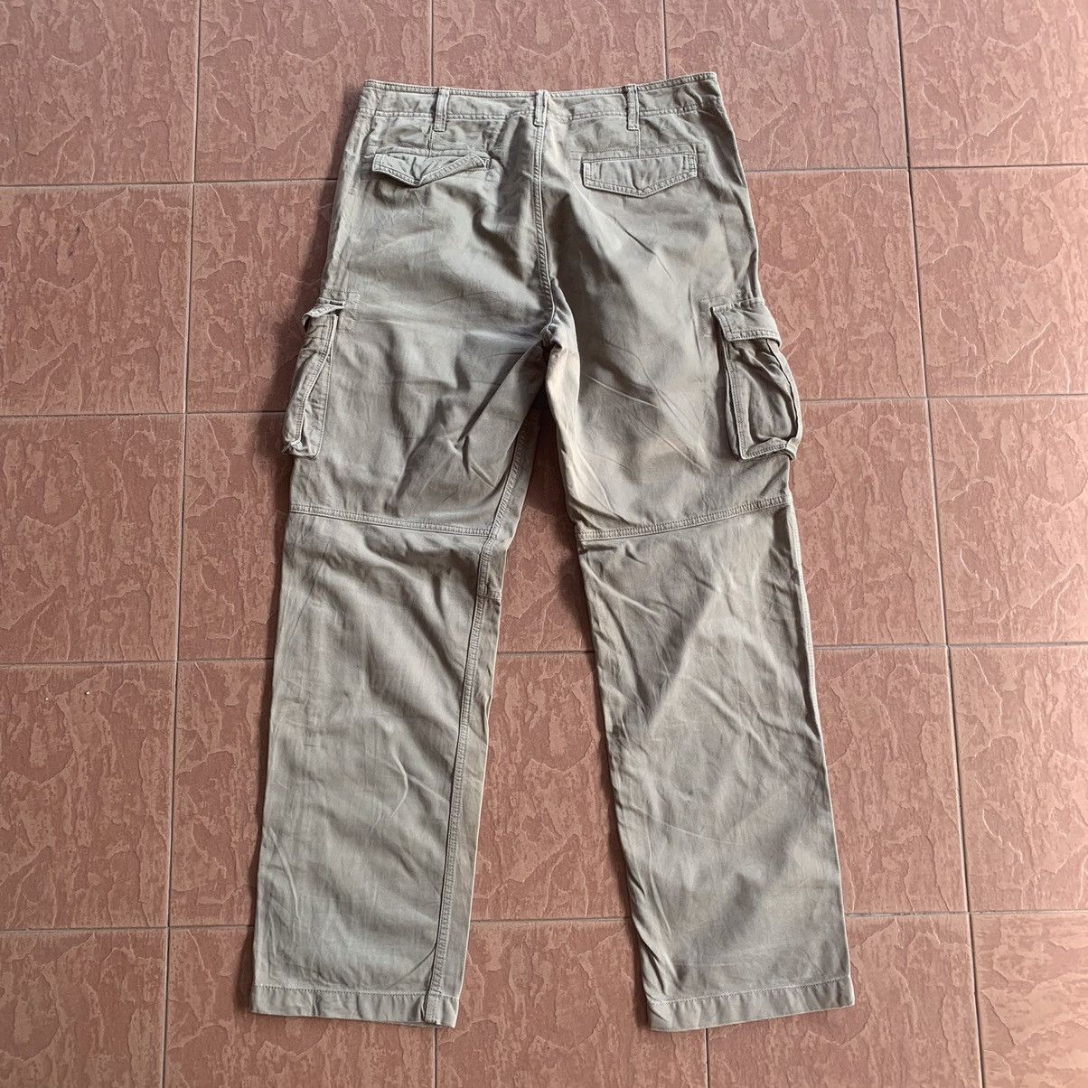 Japanese Brand JAPANESE VINTAGE 34x33 TROUSERS UTILITY HUNTER FADED CARGO Size US 34 / EU 50 - 5 Thumbnail