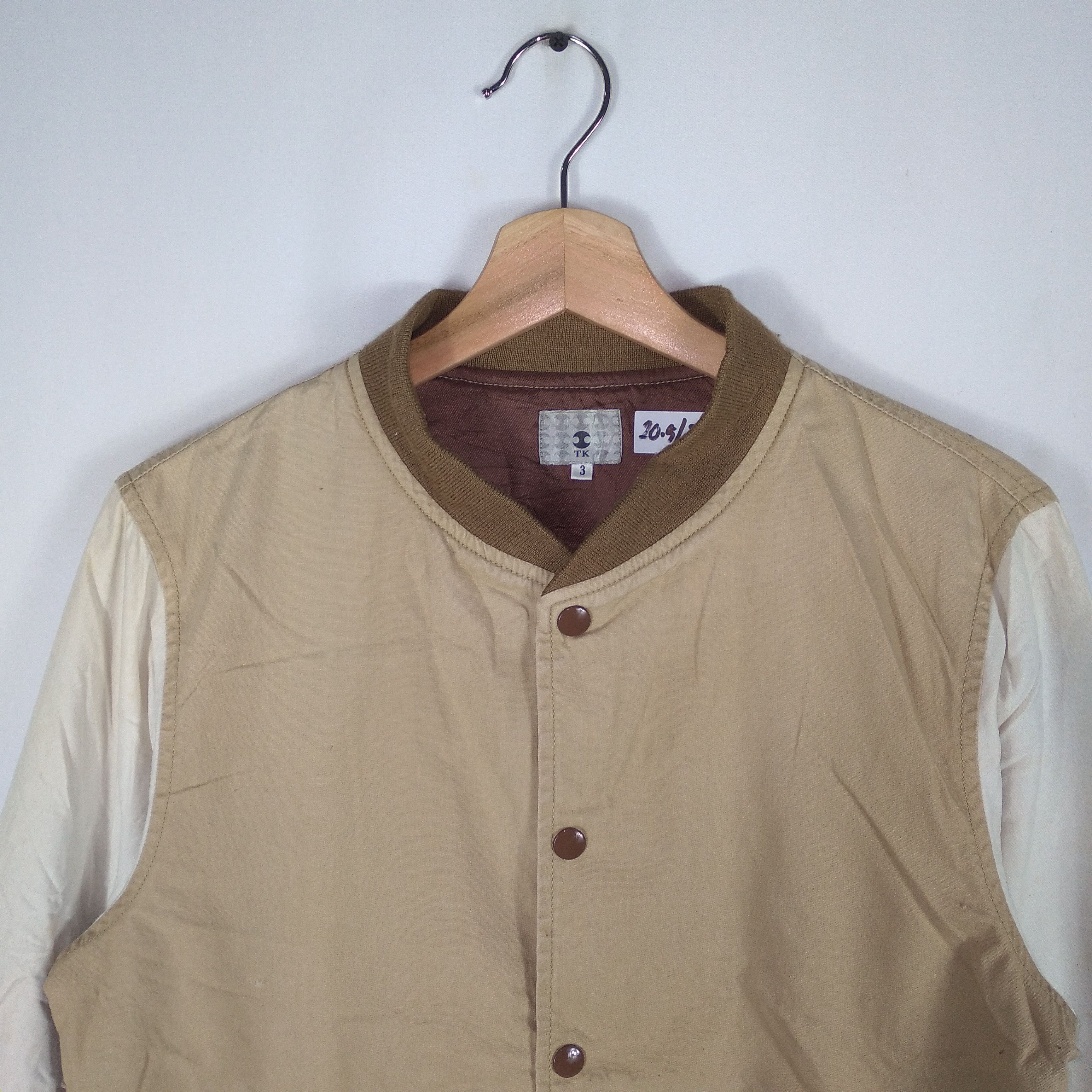 Takeo Kikuchi 🔥Rare🔥Takeo Kikuchi Casual Plain Snap Button Jacket Size US S / EU 44-46 / 1 - 2 Thumbnail