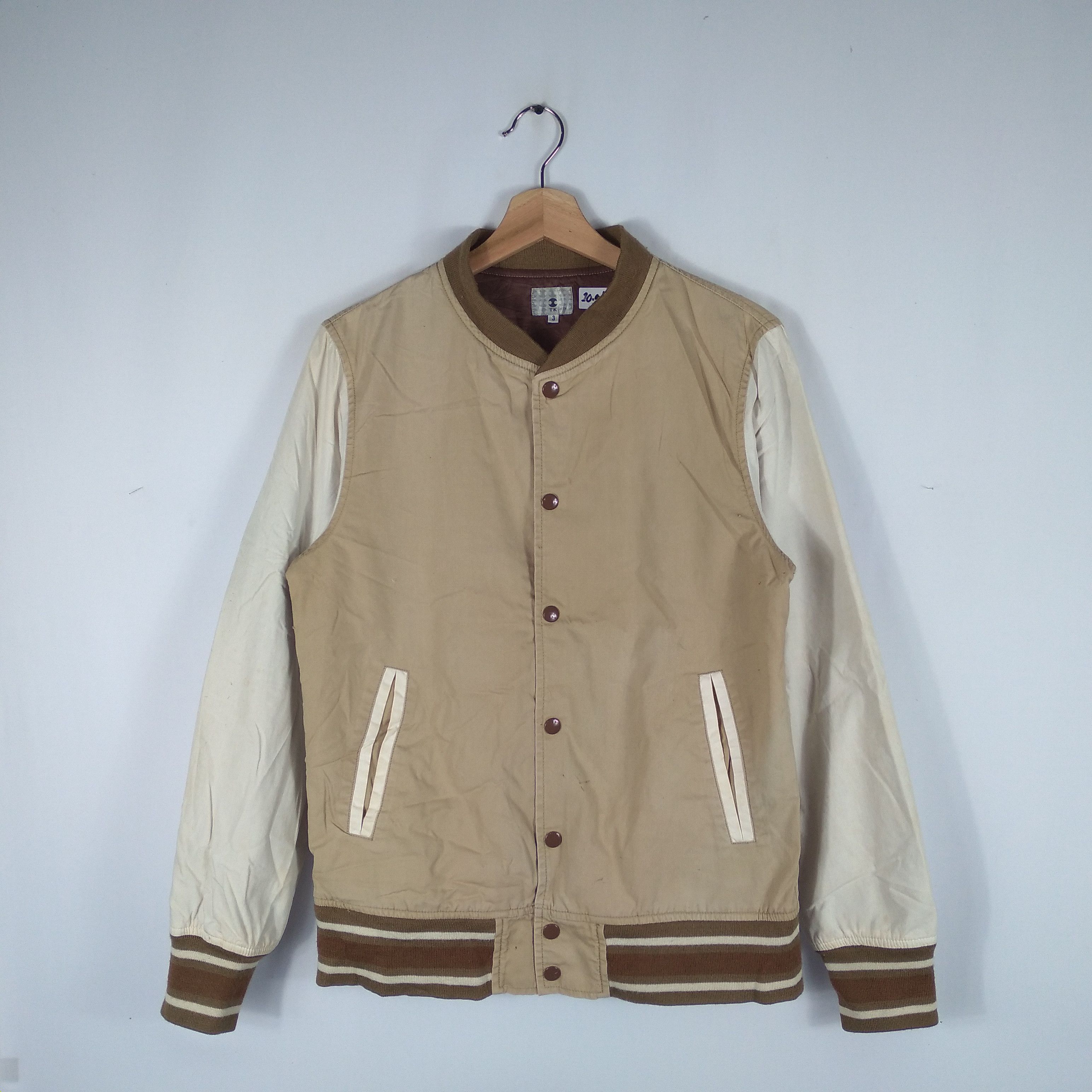 Takeo Kikuchi 🔥Rare🔥Takeo Kikuchi Casual Plain Snap Button Jacket Size US S / EU 44-46 / 1 - 1 Thumbnail