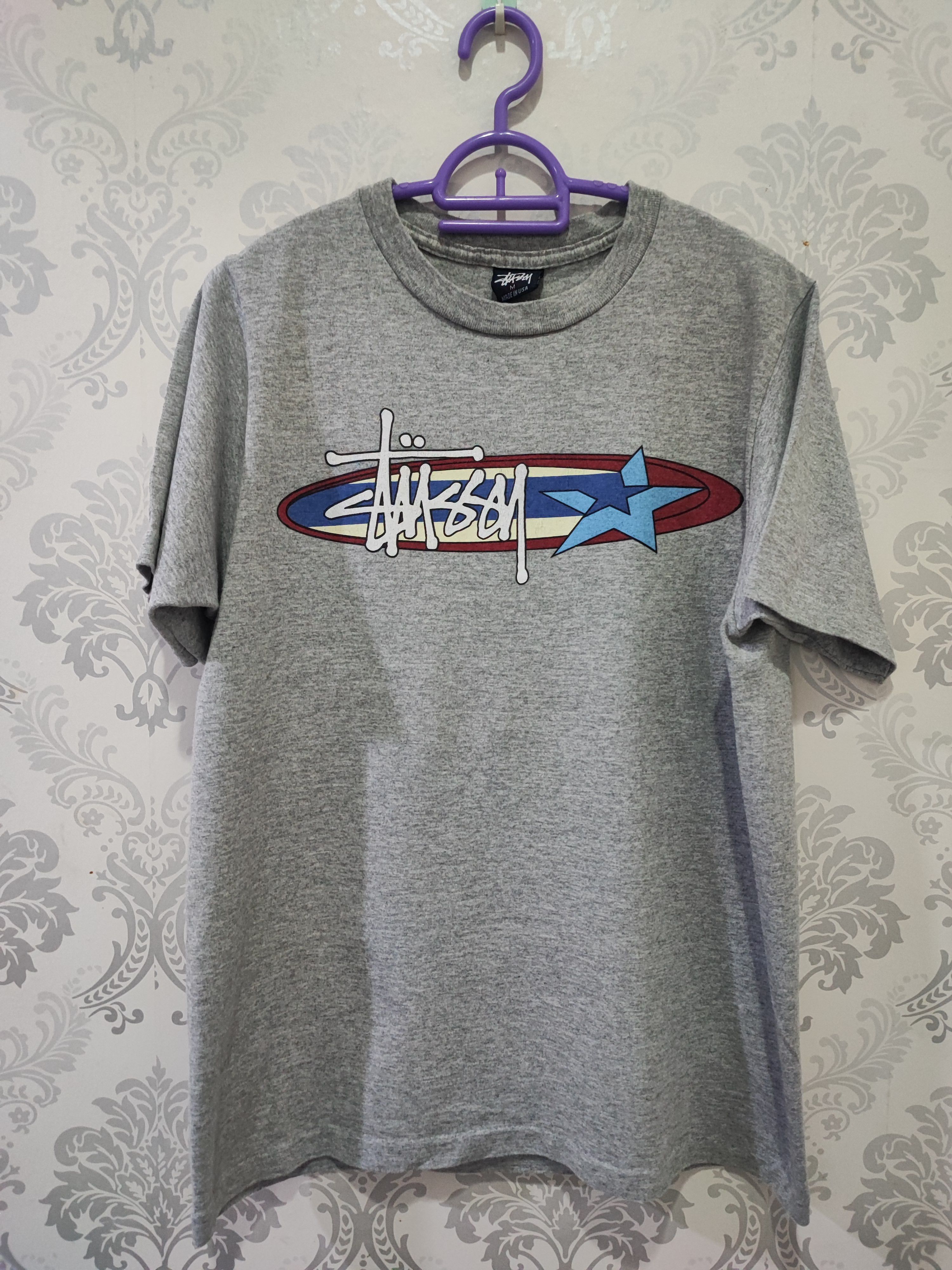 Vintage 90s Vintage Stussy Big Logo Single Stitch Made In USA