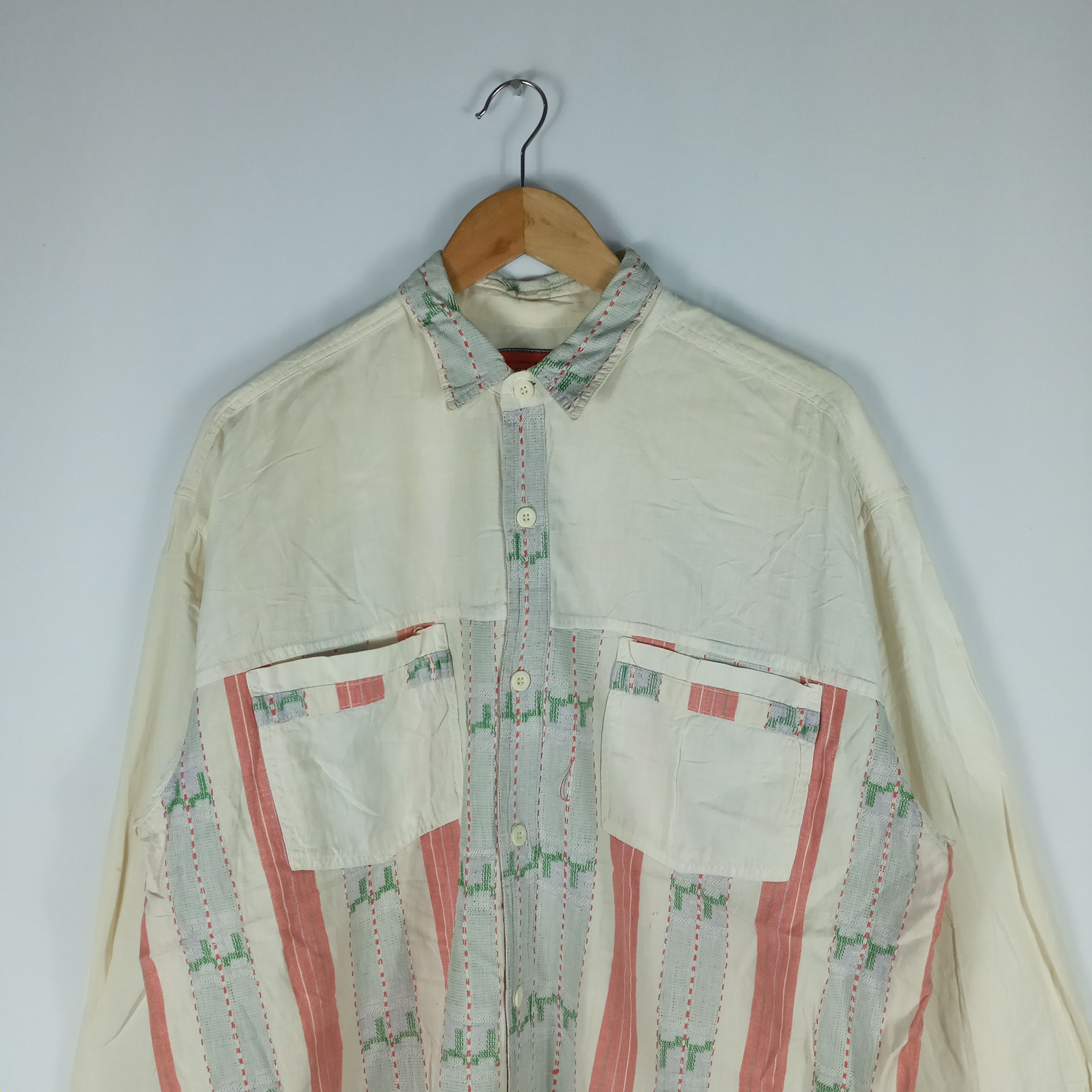 Japanese Brand × Vintage Vintage Japanese Brand Art Work Style Inspired By CDG Size US L / EU 52-54 / 3 - 2 Thumbnail