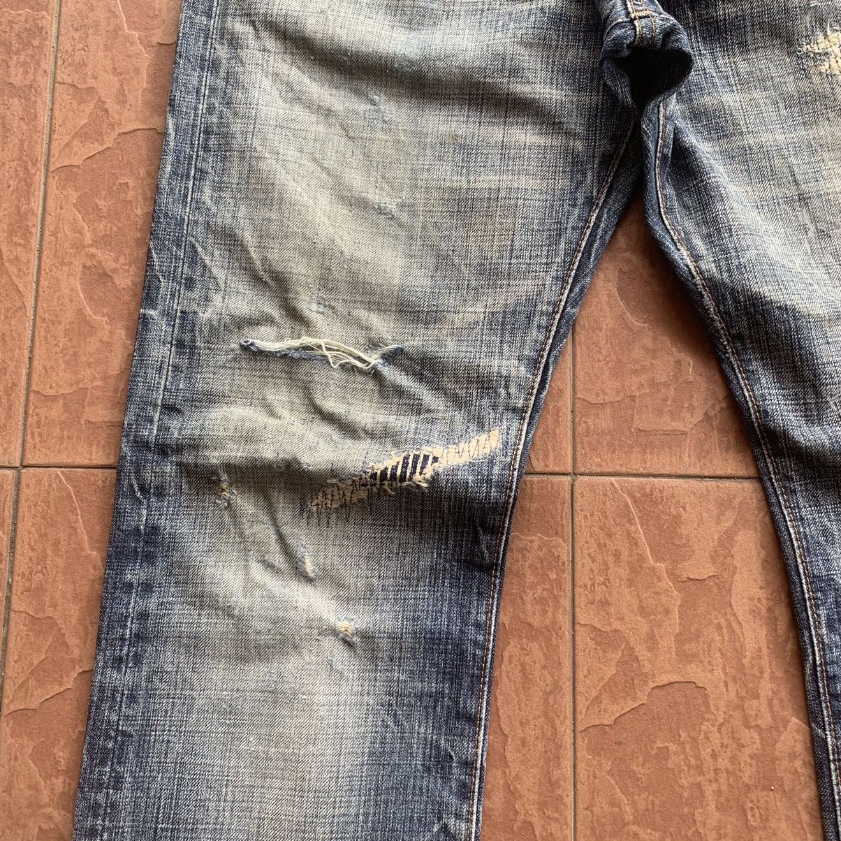 Eternal × Japanese Brand × Vintage 💥 STEALS💥VINTAGE ETERNAL JEANS 30x31 RUGGED DENIM TROUSERS Size US 30 / EU 46 - 4 Thumbnail