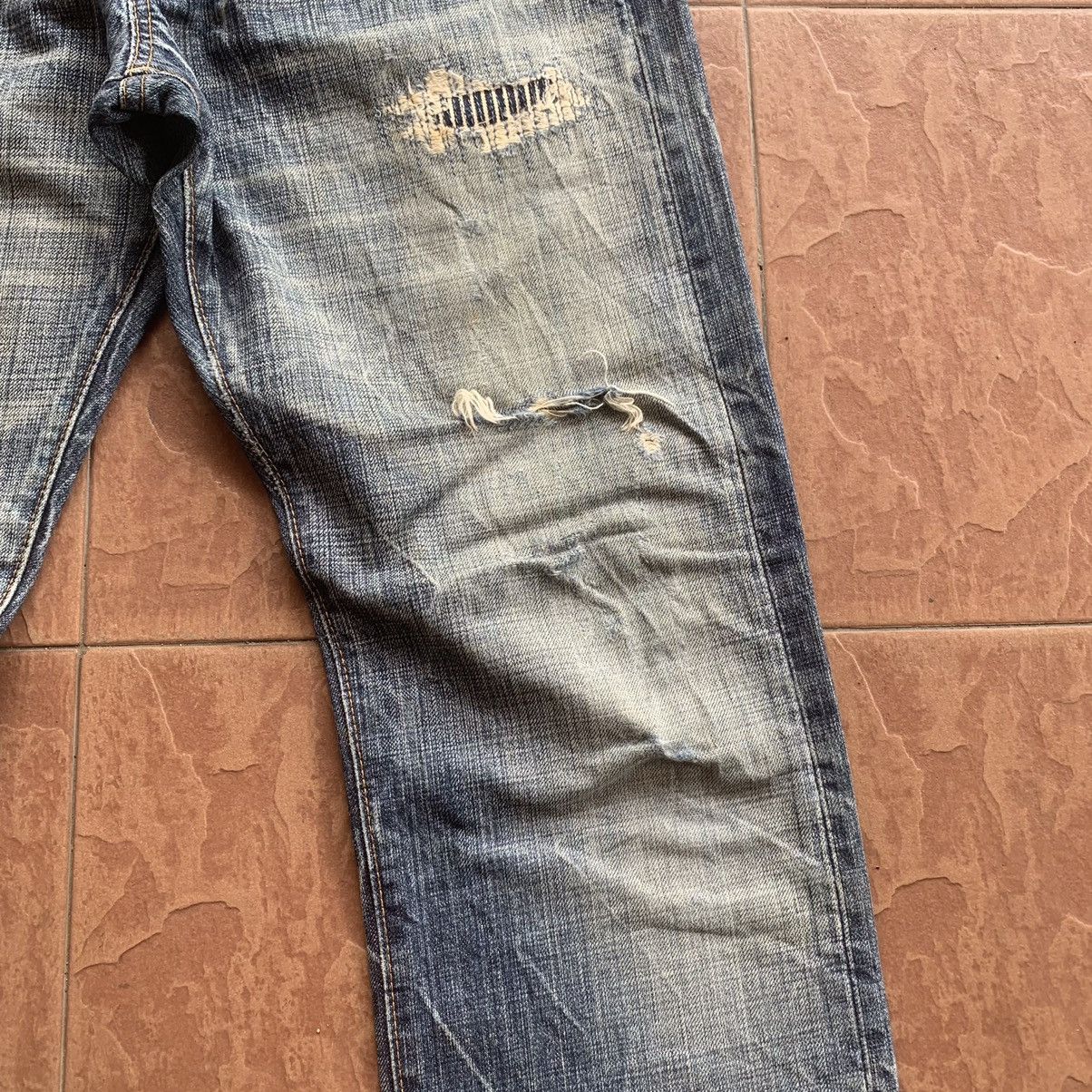 Eternal × Japanese Brand × Vintage 💥 STEALS💥VINTAGE ETERNAL JEANS 30x31 RUGGED DENIM TROUSERS Size US 30 / EU 46 - 5 Thumbnail