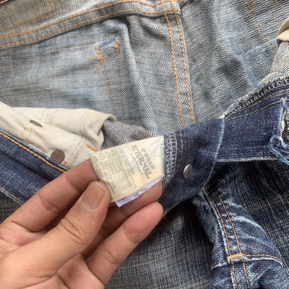 Eternal × Japanese Brand × Vintage 💥 STEALS💥VINTAGE ETERNAL JEANS 30x31 RUGGED DENIM TROUSERS Size US 30 / EU 46 - 8 Thumbnail