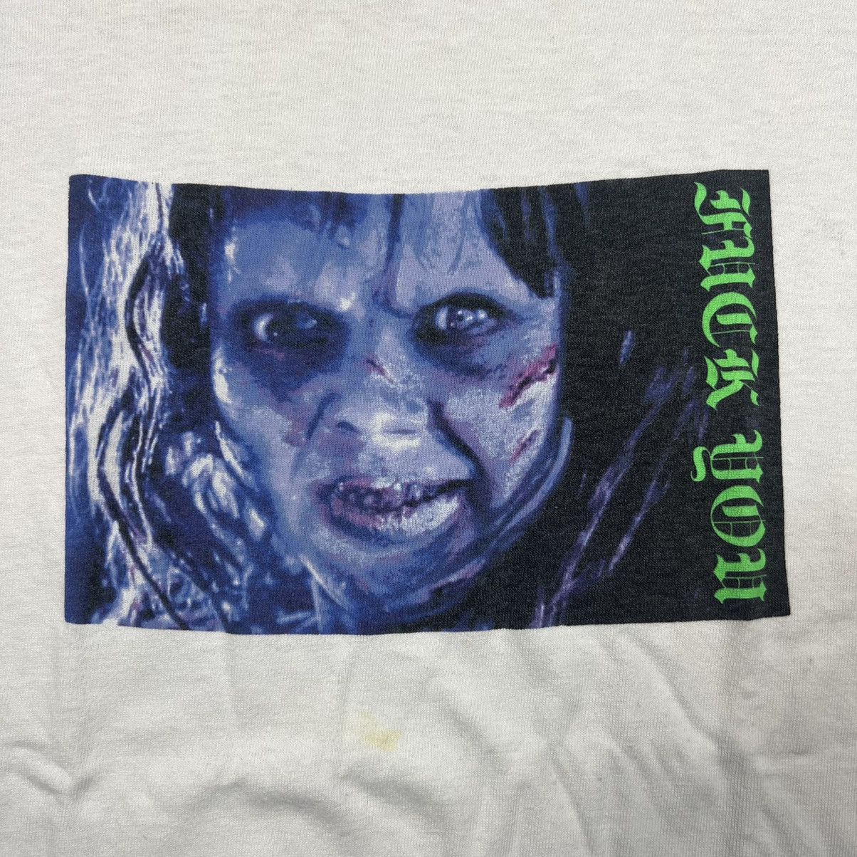 Supreme Exorcist Fuck You Shirt