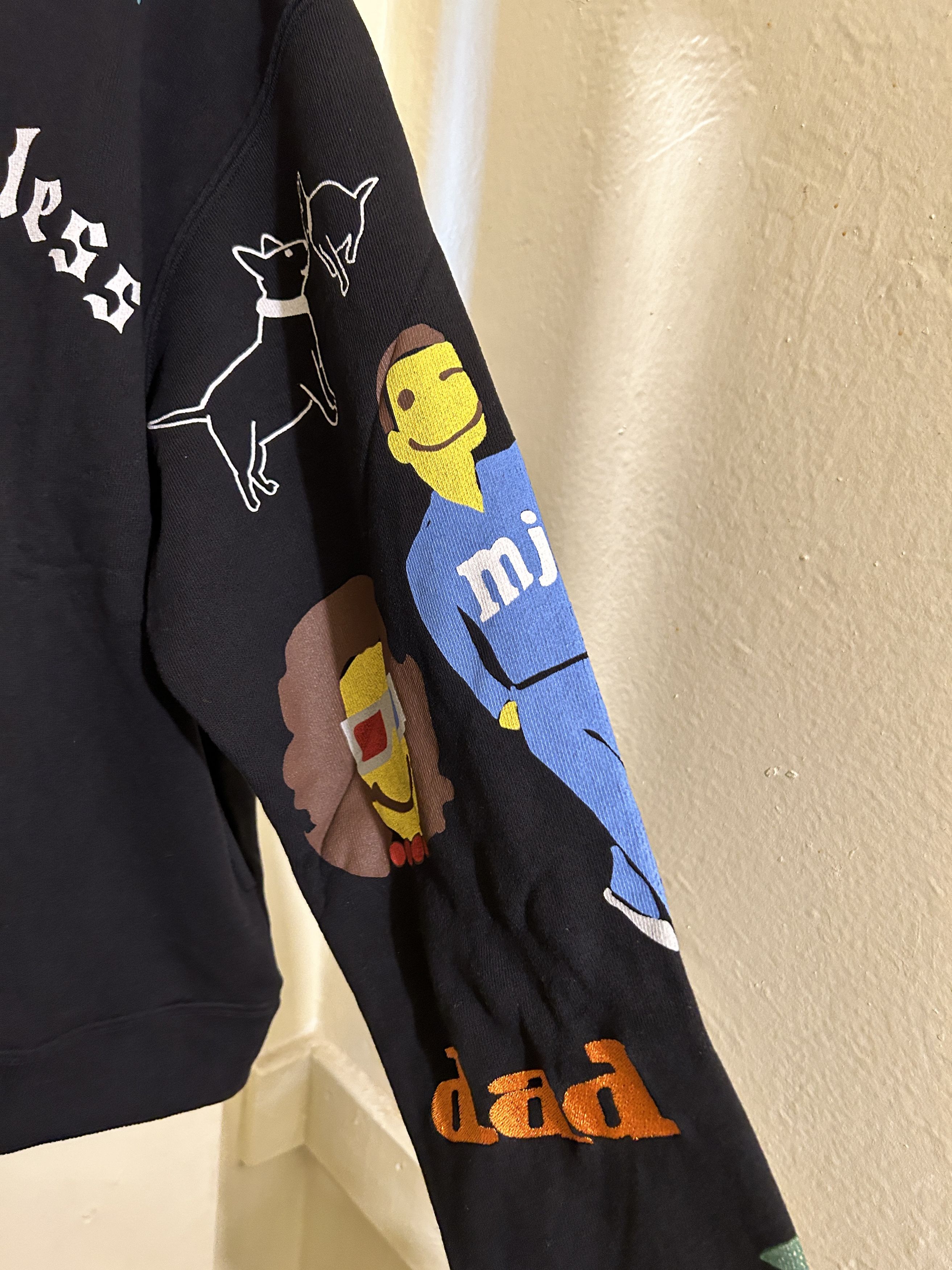 Cactus Plant Flea Market CPFM Tattoo Hooded Pullover Sweatshirt Black Size US S / EU 44-46 / 1 - 6 Thumbnail