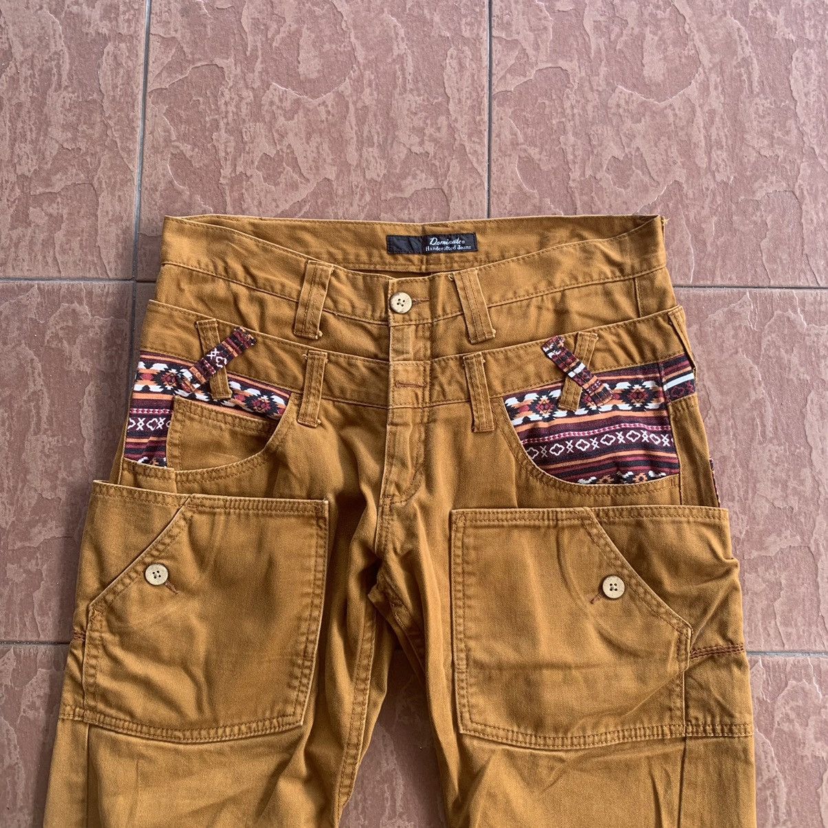 Japanese Brand × Vintage STEALS💥VINTAGE DOMINATE DOUBLE WAIST NAVAJO TROUSERS PANTS Size US 31 - 2 Thumbnail