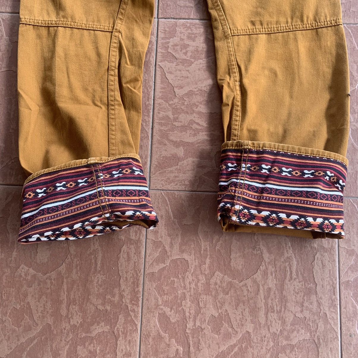 Japanese Brand × Vintage STEALS💥VINTAGE DOMINATE DOUBLE WAIST NAVAJO TROUSERS PANTS Size US 31 - 13 Thumbnail