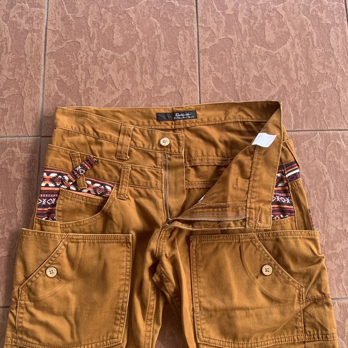 Japanese Brand × Vintage STEALS💥VINTAGE DOMINATE DOUBLE WAIST NAVAJO TROUSERS PANTS Size US 31 - 7 Thumbnail
