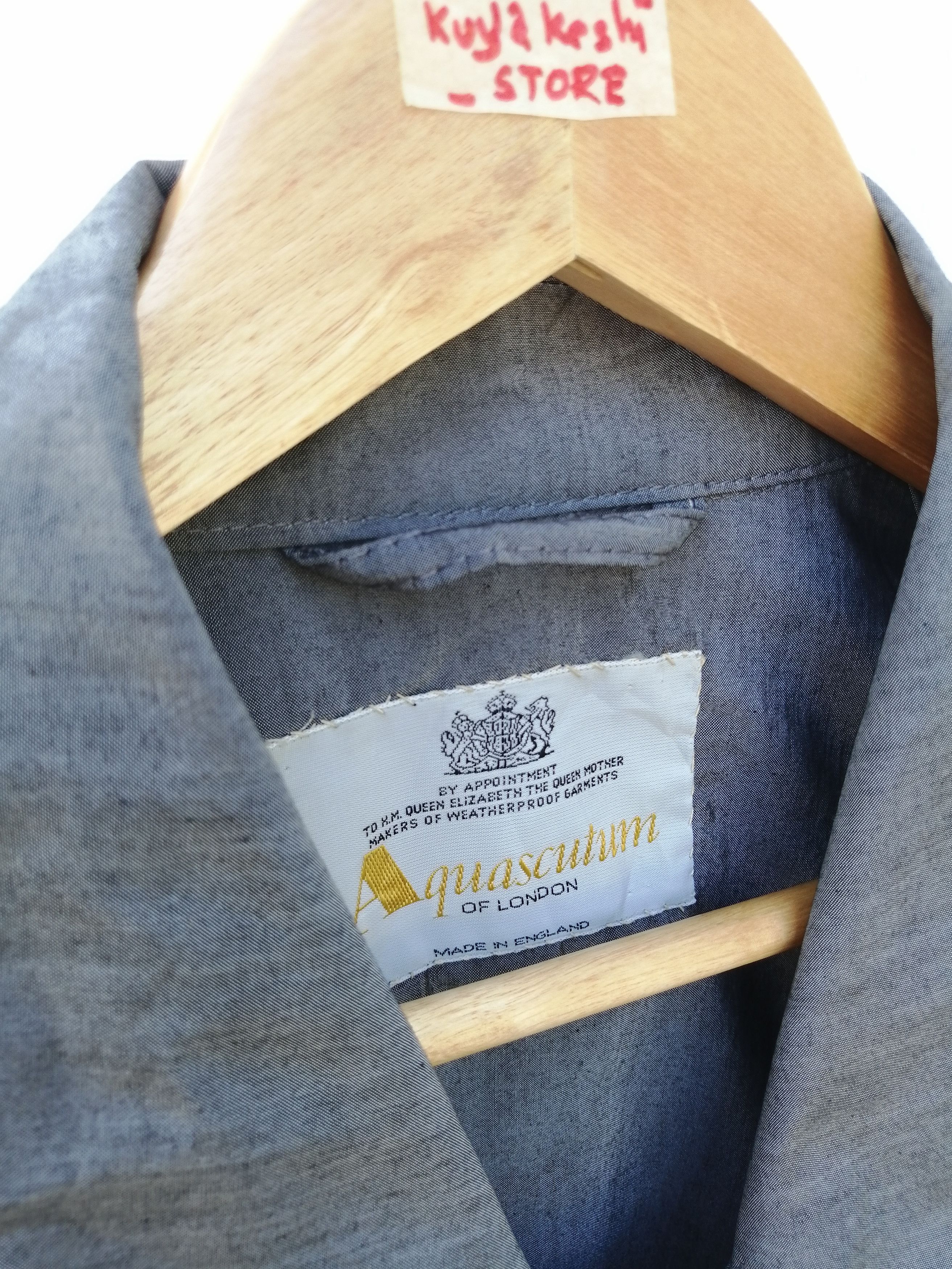 Aquascutum Jacket windbreaker / raincoat Size US L / EU 52-54 / 3 - 5 Thumbnail