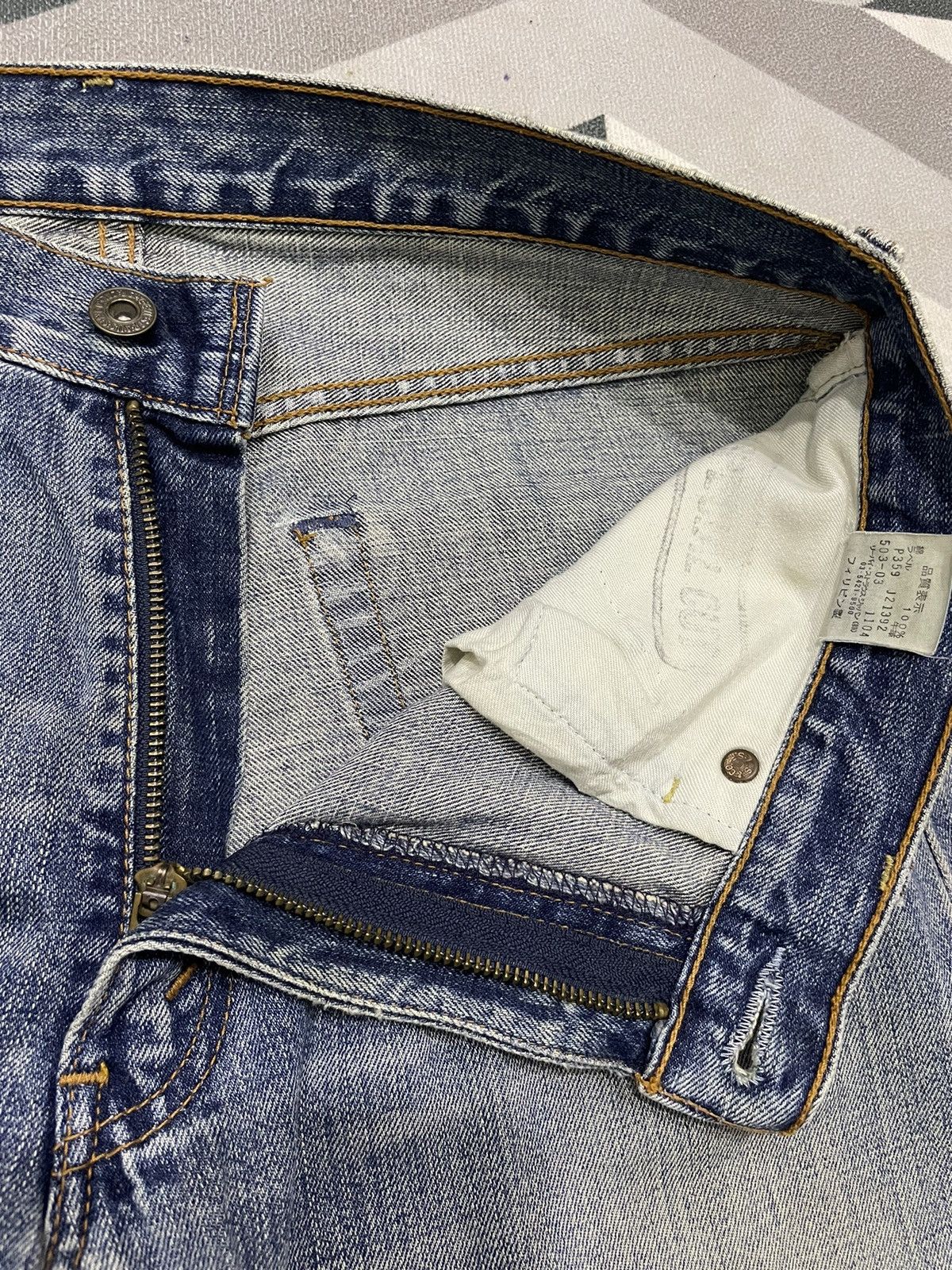 Levi's × Vintage Vintage Levi’s Released Hem Denim Size US 32 / EU 48 - 9 Thumbnail