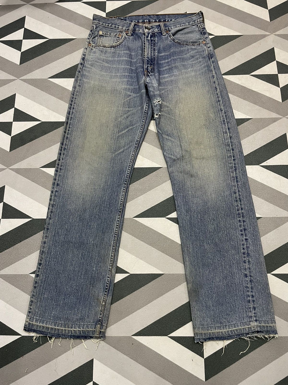 Levi's × Vintage Vintage Levi’s Released Hem Denim Size US 32 / EU 48 - 2 Thumbnail