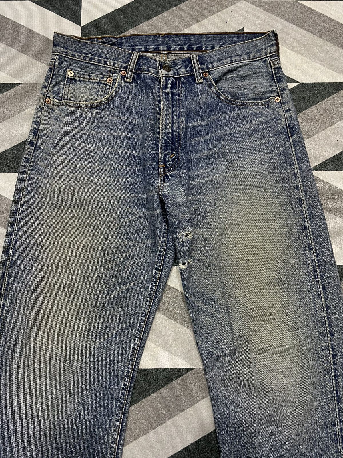Levi's × Vintage Vintage Levi’s Released Hem Denim Size US 32 / EU 48 - 6 Thumbnail