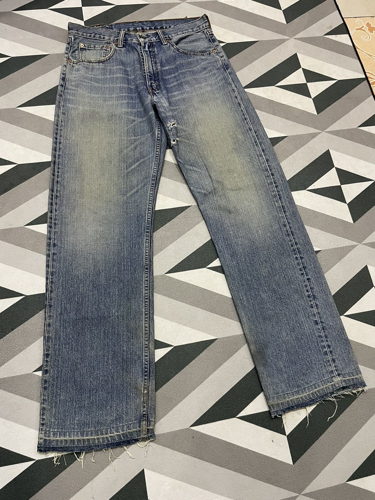 Levi's × Vintage Vintage Levi’s Released Hem Denim Size US 32 / EU 48 - 1 Thumbnail