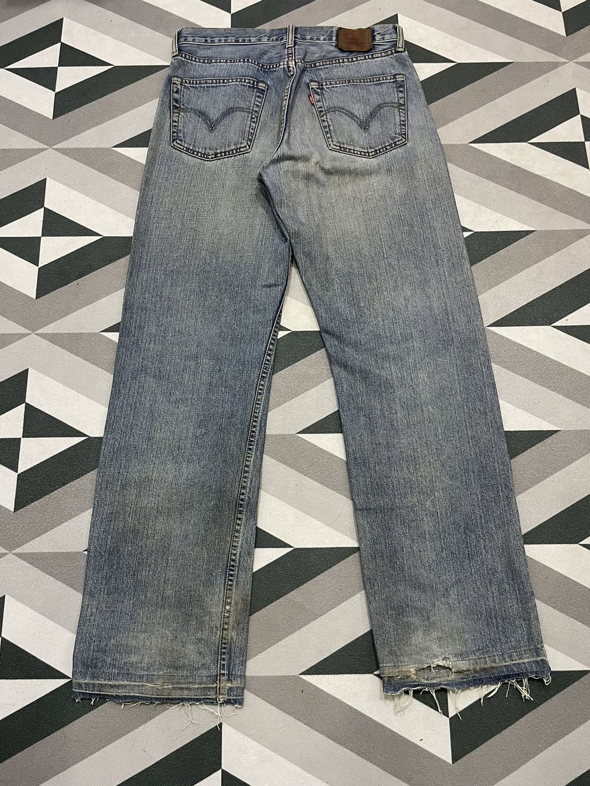 Levi's × Vintage Vintage Levi’s Released Hem Denim Size US 32 / EU 48 - 4 Thumbnail