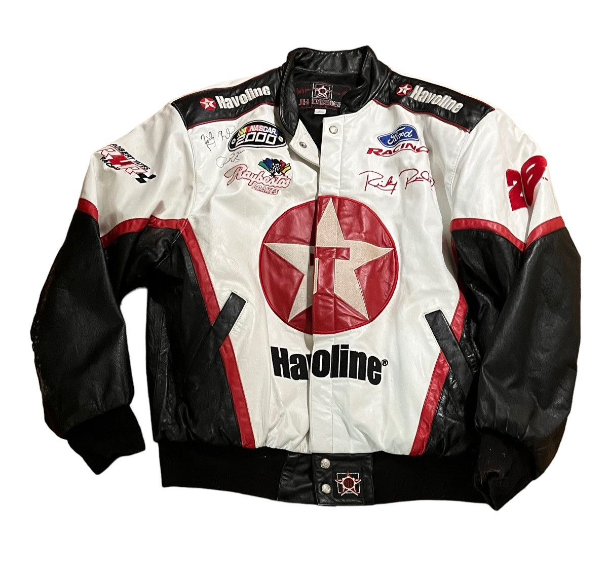 Jeff Hamilton Vintage Jeff Hamilton Leather racing jacket signed Size US XL / EU 56 / 4 - 1 Thumbnail