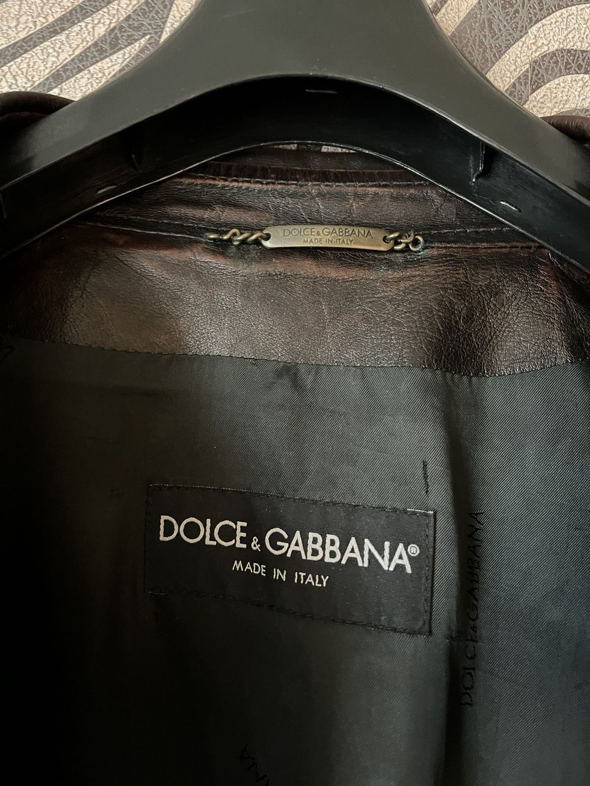 Dolce & Gabbana × Vintage Dolce & Gabbana Kangaroo Leather Jacket Size US M / EU 48-50 / 2 - 9 Thumbnail