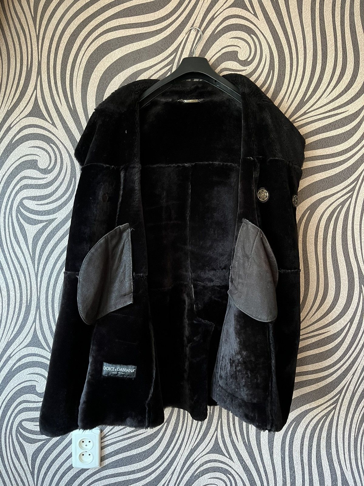 Dolce & Gabbana Dolce & Gabbana Shearling Coat Size US M / EU 48-50 / 2 - 3 Thumbnail