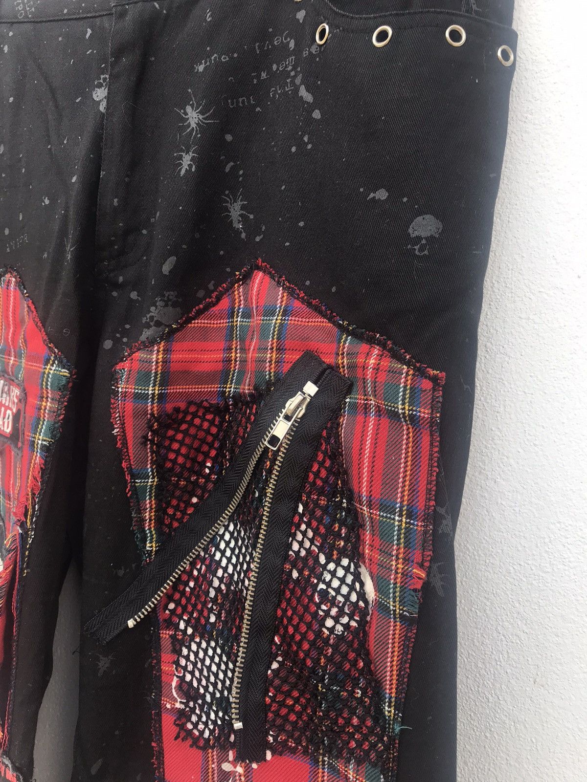 Japanese Brand Denim Gothic Punk Not Dead Size US 34 / EU 50 - 5 Thumbnail