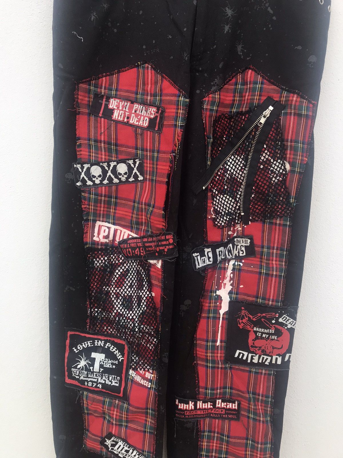 Japanese Brand Denim Gothic Punk Not Dead Size US 34 / EU 50 - 2 Thumbnail