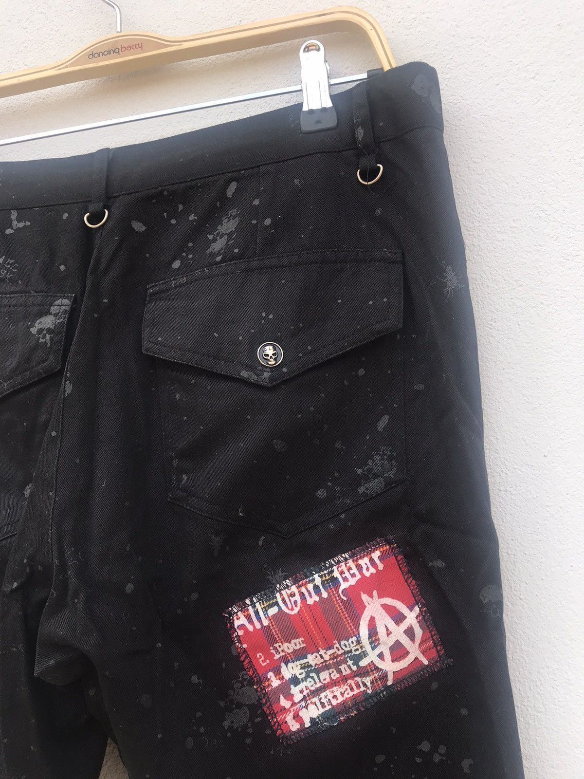 Japanese Brand Denim Gothic Punk Not Dead Size US 34 / EU 50 - 7 Thumbnail