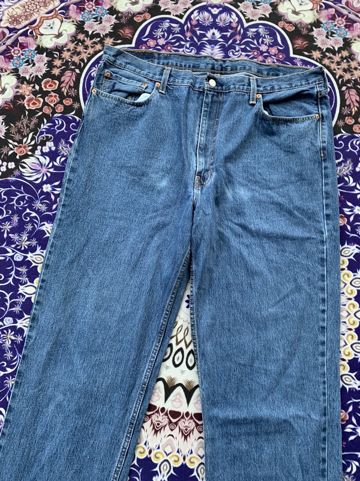 Levi's Vintage Clothing Levis 550 Denim Size US 42 / EU 58 - 4 Thumbnail