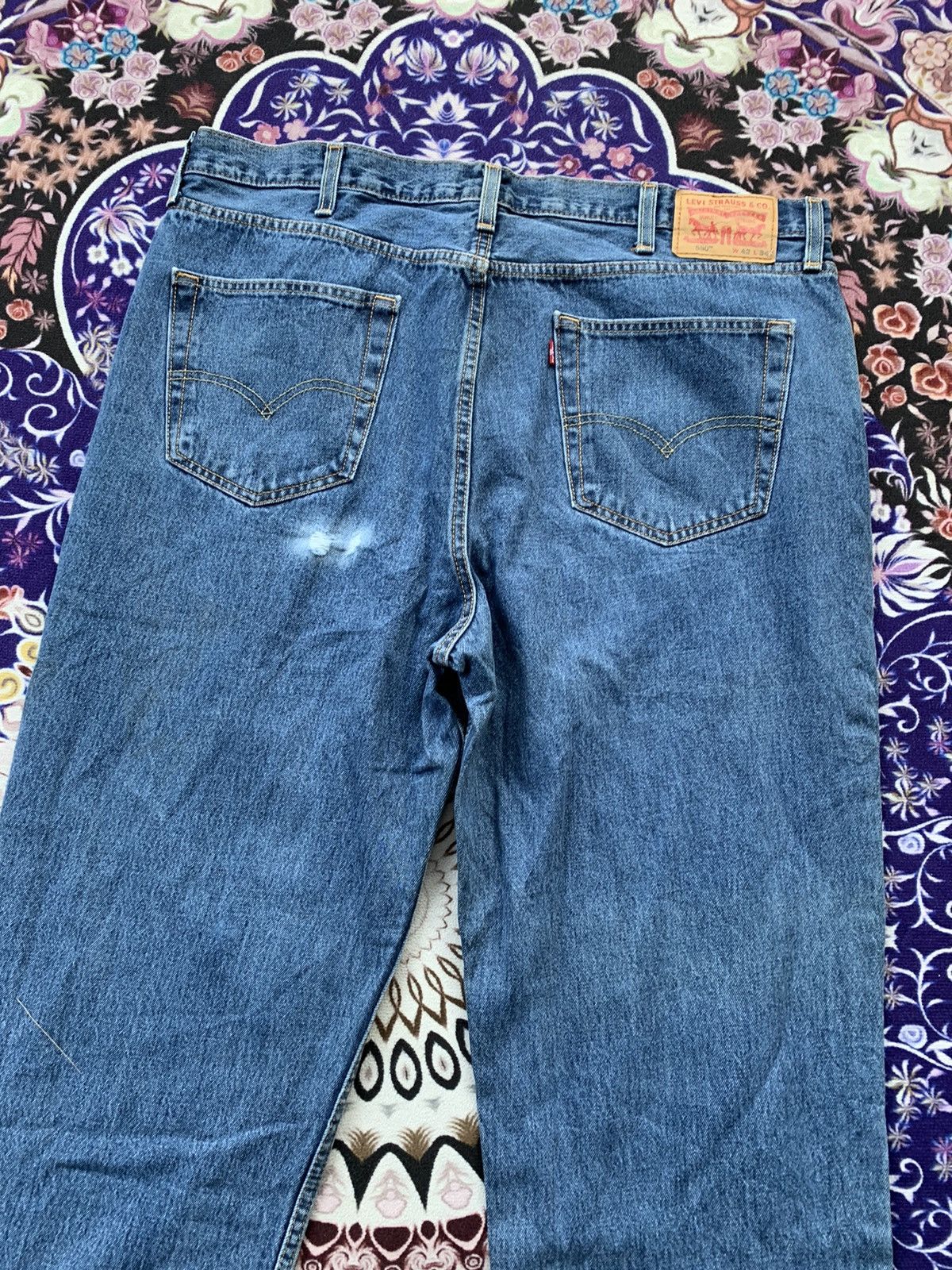 Levi's Vintage Clothing Levis 550 Denim Size US 42 / EU 58 - 12 Thumbnail