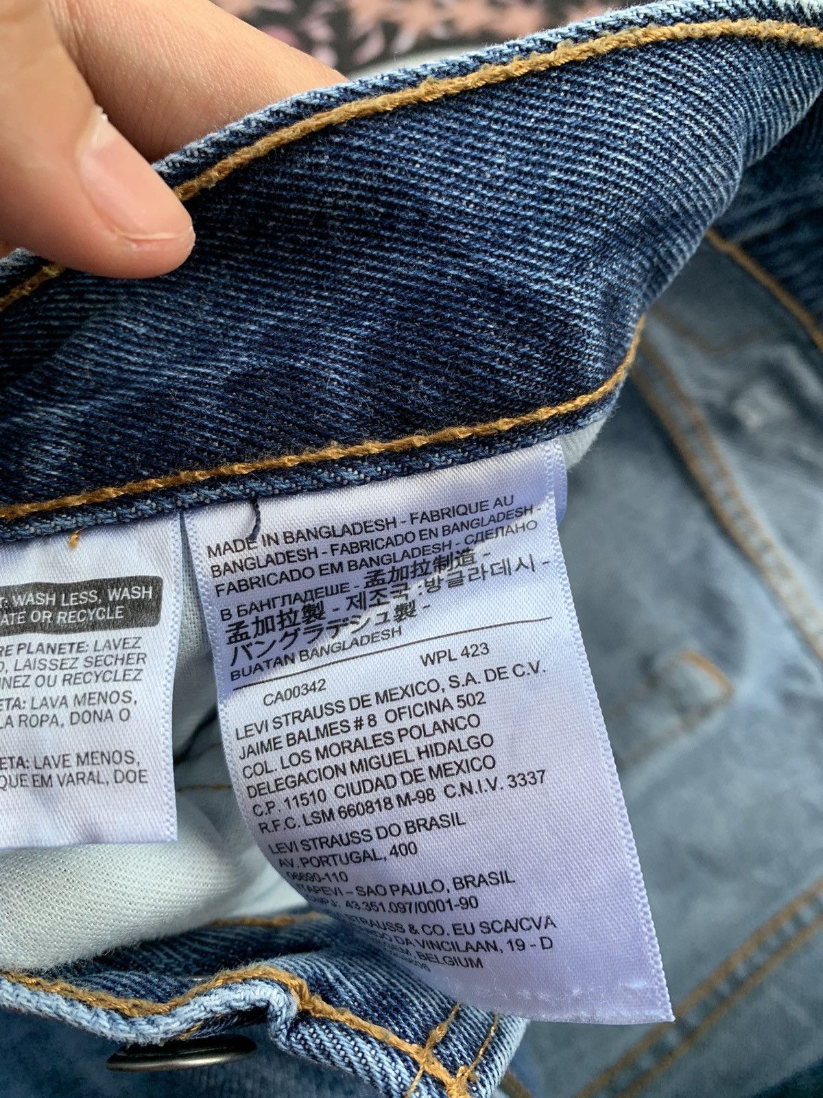 Levi's Vintage Clothing Levis 550 Denim Size US 42 / EU 58 - 7 Thumbnail