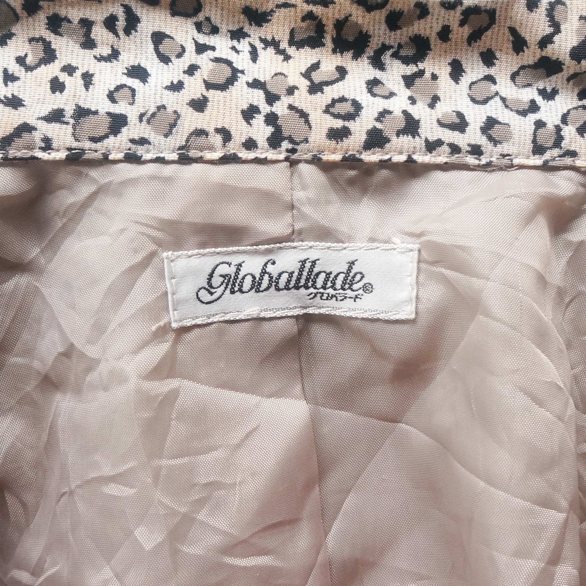 Japanese Brand GLOBALLADE Leopard Design Women's Jacket Size US M / EU 48-50 / 2 - 9 Thumbnail