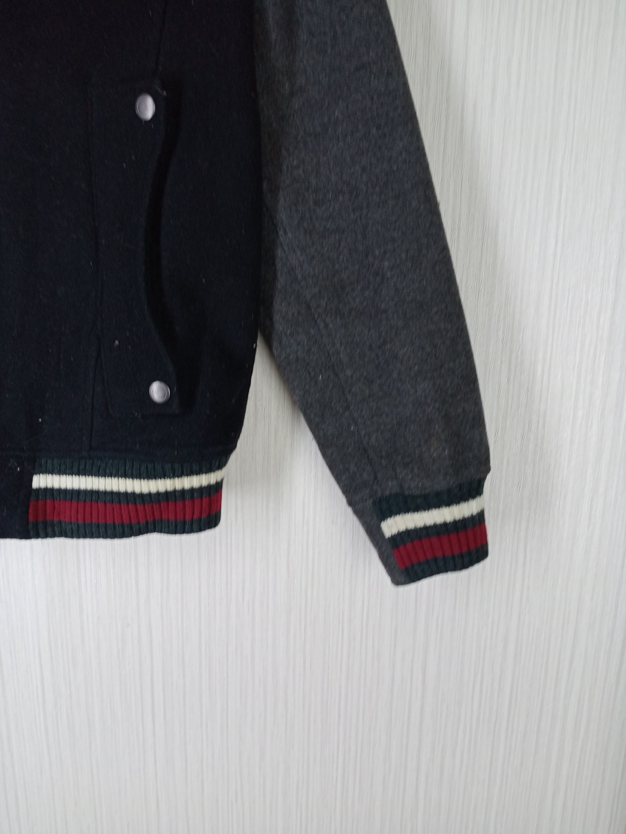 AMP × If Six Was Nine × Japanese Brand Rare AMP by ManyDope Japanese Varstiy Jacket Size US M / EU 48-50 / 2 - 3 Thumbnail