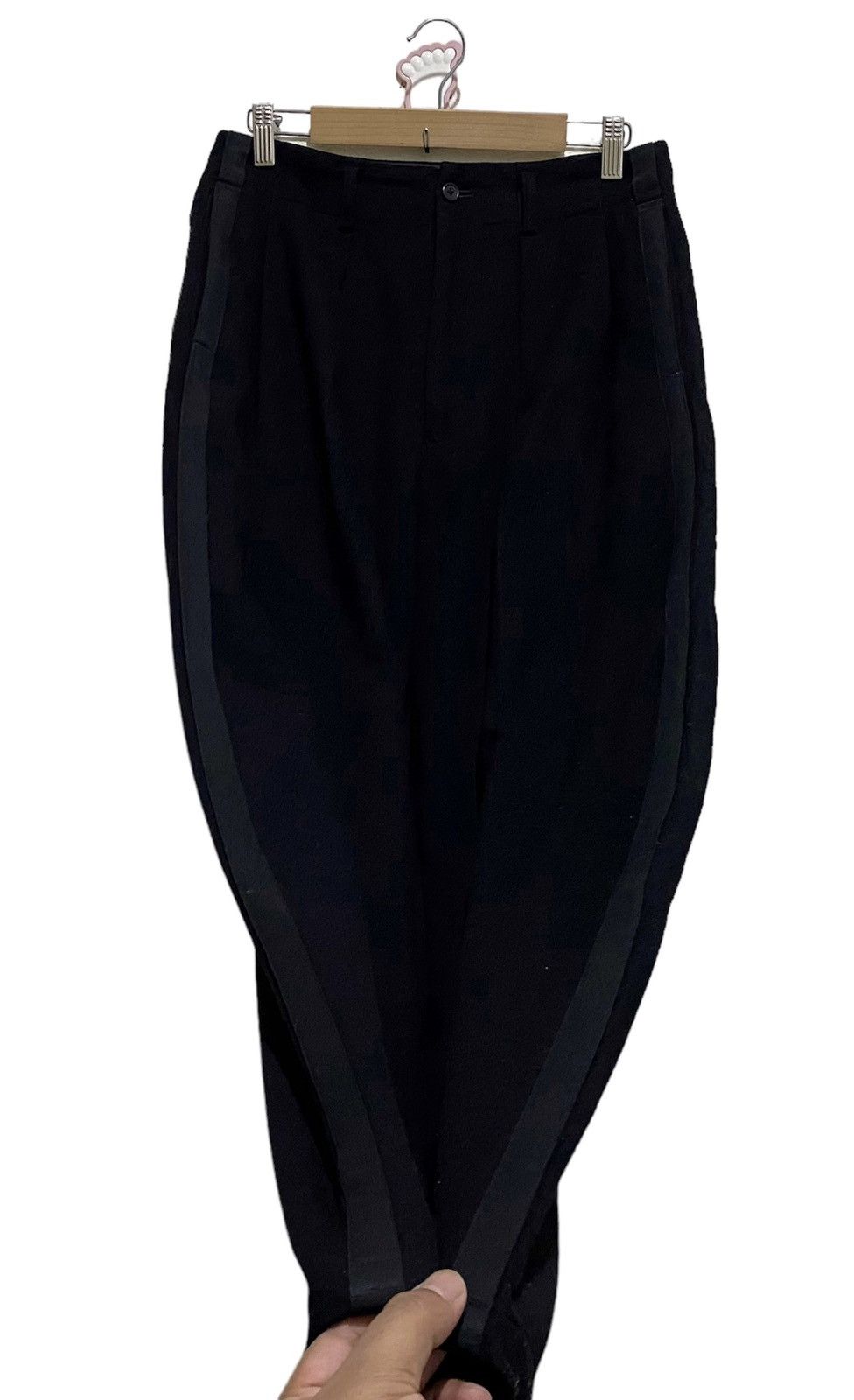 Yohji Yamamoto Vintage Y's For Men Wool Pants Casual Side Line Size US 29 - 6 Thumbnail