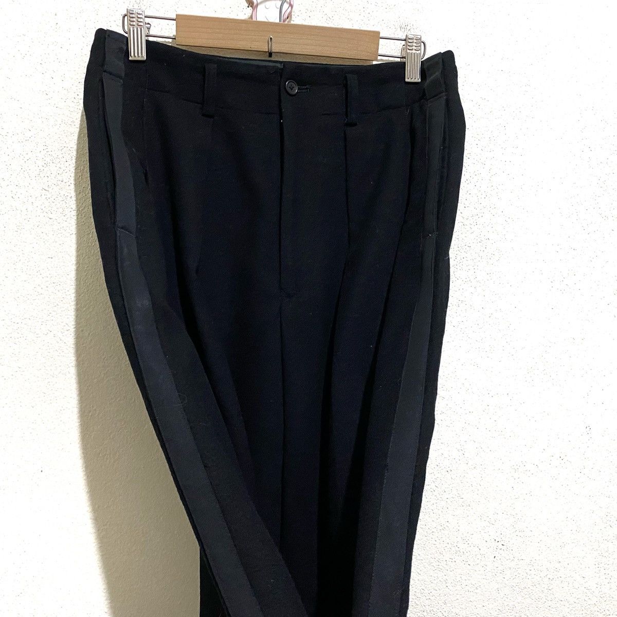 Yohji Yamamoto Vintage Y's For Men Wool Pants Casual Side Line Size US 29 - 5 Thumbnail