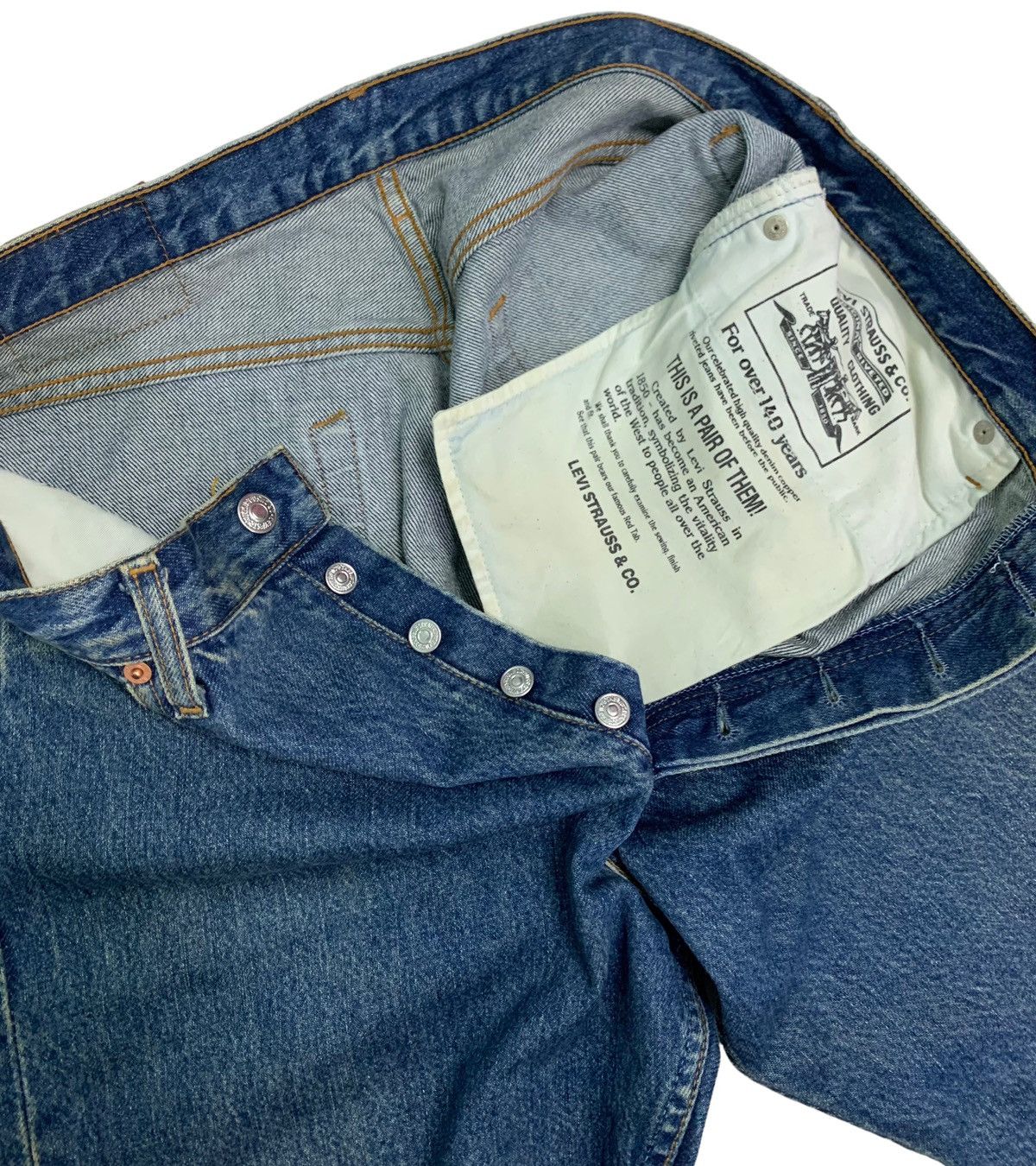 Levi's × Levi's Vintage Clothing × Vintage Vintage Levis 90s 517 Button Fly Jeans Size US 34 / EU 50 - 8 Thumbnail