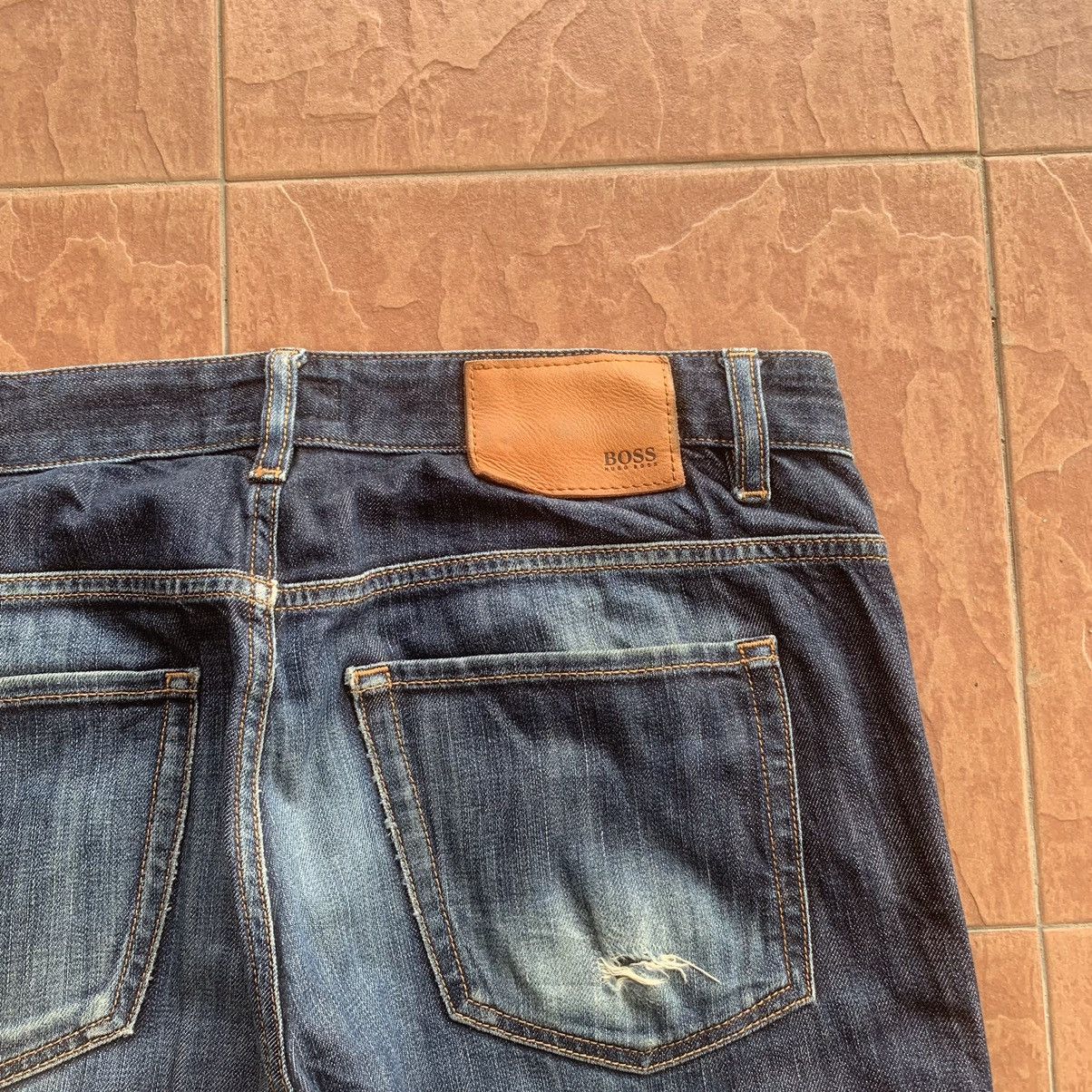 Hugo × Hugo Boss HUGO BOSS JEANS SLIMFIT DENIM TROUSERS PANTS Size US 31 - 10 Thumbnail