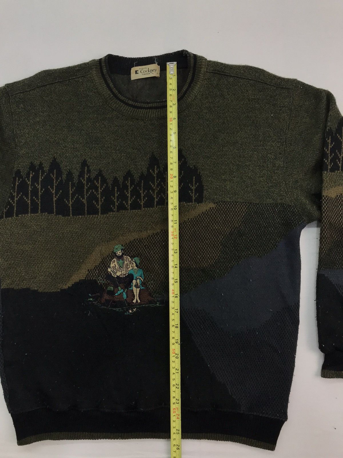 Japanese Brand × Vintage ❌Final Drop❌ Vintage Cockney sweatshirt Size US L / EU 52-54 / 3 - 8 Thumbnail