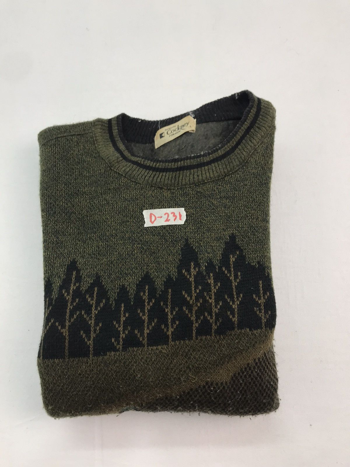Japanese Brand × Vintage ❌Final Drop❌ Vintage Cockney sweatshirt Size US L / EU 52-54 / 3 - 15 Thumbnail