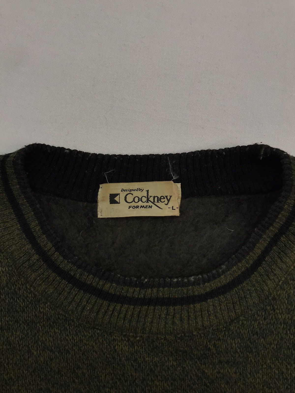 Japanese Brand × Vintage ❌Final Drop❌ Vintage Cockney sweatshirt Size US L / EU 52-54 / 3 - 5 Thumbnail