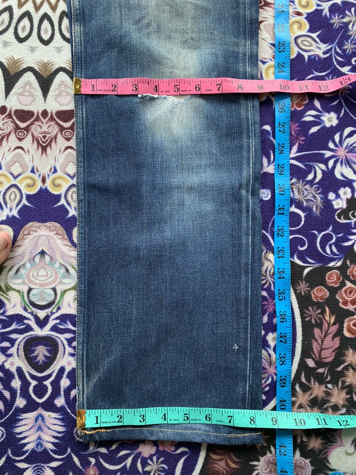 Levi's Vintage Clothing Levis 502 Distressed Denim Size US 36 / EU 52 - 16 Thumbnail