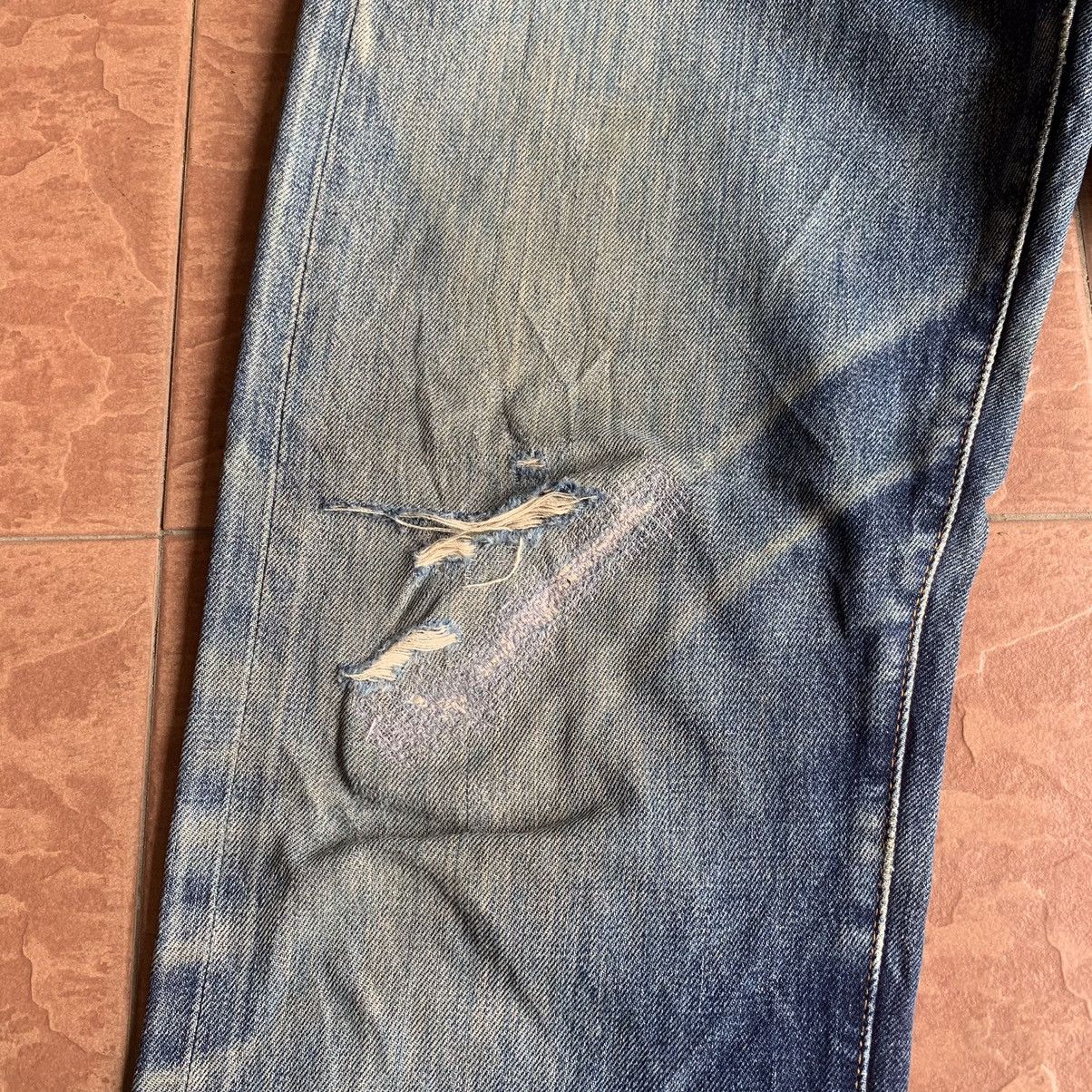 Levi's × Vintage LEVI’S 29x31 VINTAGE 1990’s REDLINE DISTRESSED SELVEDGE PANT Size US 29 - 7 Thumbnail