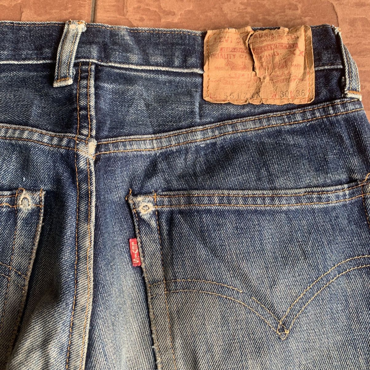 Levi's × Vintage LEVI’S 29x31 VINTAGE 1990’s REDLINE DISTRESSED SELVEDGE PANT Size US 29 - 14 Thumbnail