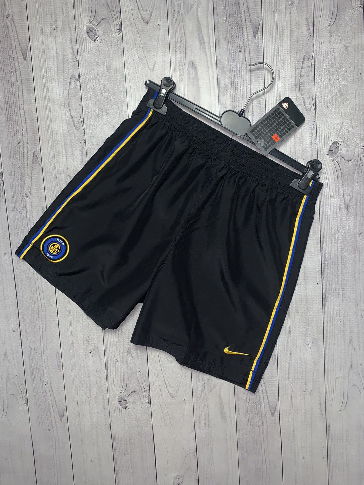 Vintage Nike Inter Milan soccer shorts logo rare size Xs/S