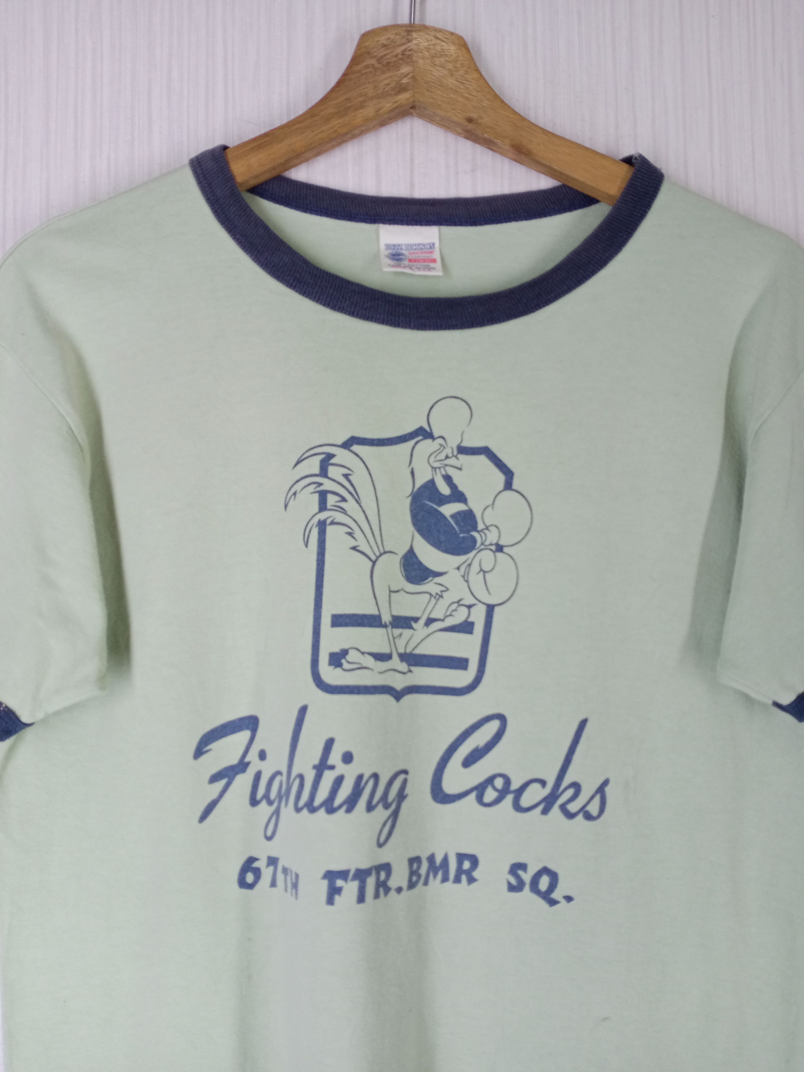 Buzz Rickson's Rare Vintage Buzz Rickson Fighting Cocks Tshirt Size US S / EU 44-46 / 1 - 3 Thumbnail