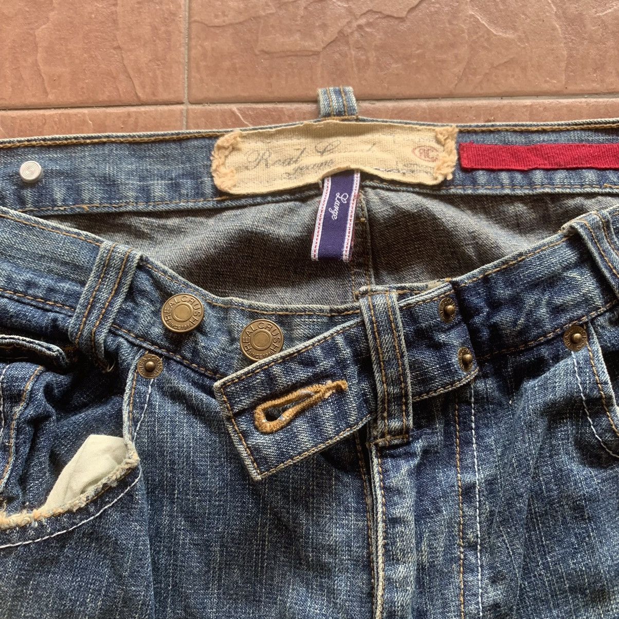 Japanese Brand × Vintage JAPANESE VINTAGE REAL CRUSH JEANS TROUSERS DENIM PANTS Size US 30 / EU 46 - 6 Thumbnail