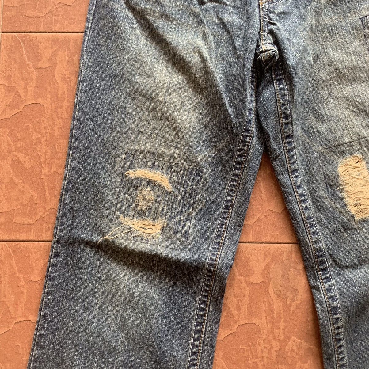 Japanese Brand × Vintage JAPANESE VINTAGE REAL CRUSH JEANS TROUSERS DENIM PANTS Size US 30 / EU 46 - 4 Thumbnail