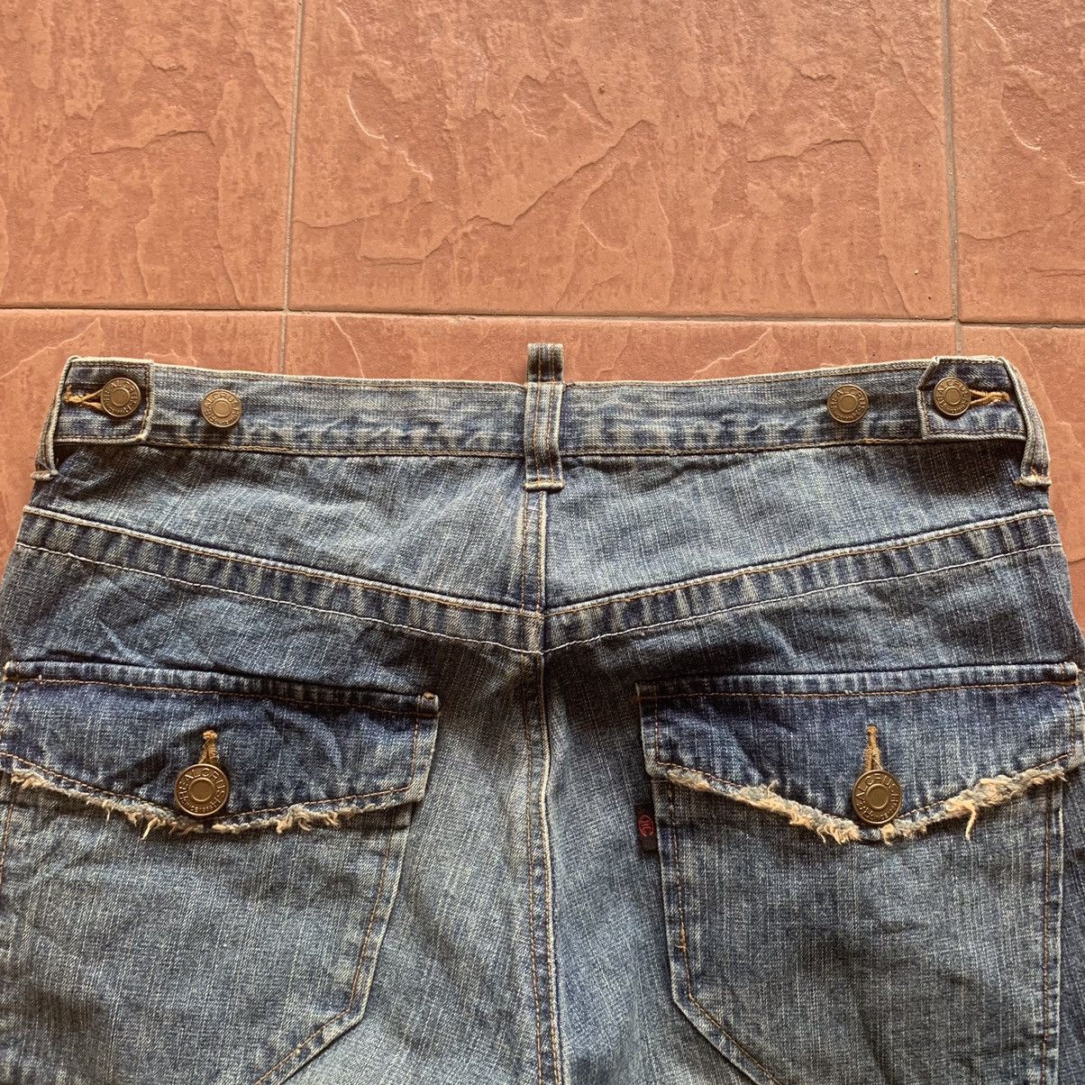 Japanese Brand × Vintage JAPANESE VINTAGE REAL CRUSH JEANS TROUSERS DENIM PANTS Size US 30 / EU 46 - 11 Thumbnail